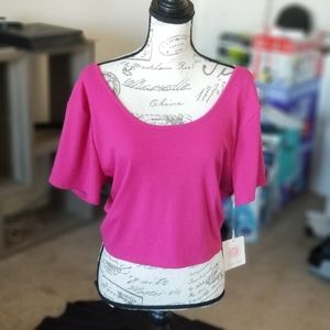 TIMING CROP TOP BACK CUT OUT 1X